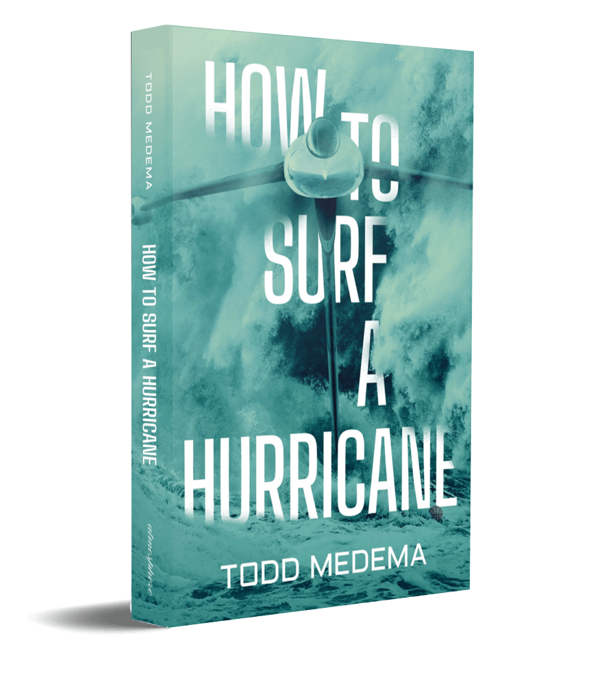 How to Surf a Hurricane solarpunk book cover